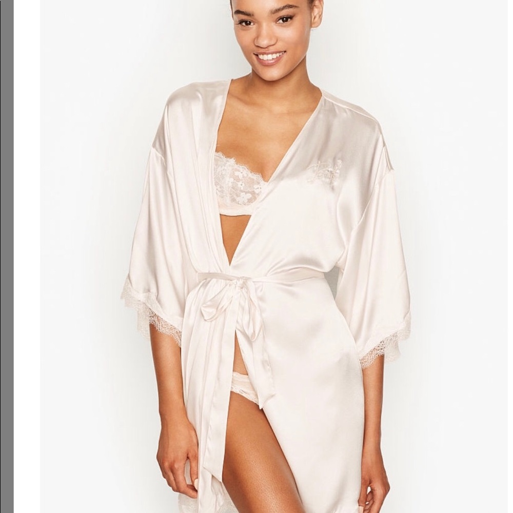 Victoria’s Secret Satin Bride kimono robe
